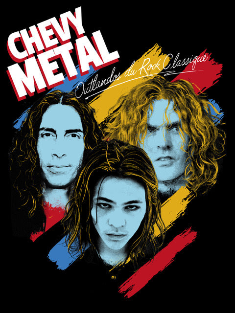 Chevy Metal “Outlandos” Poster – by Vance Kelly